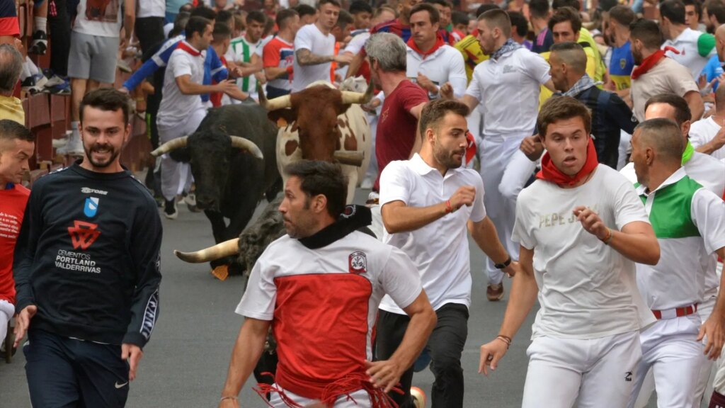El encierro «con más corredores» de San Sebastián de los Reyes deja nueve heridos