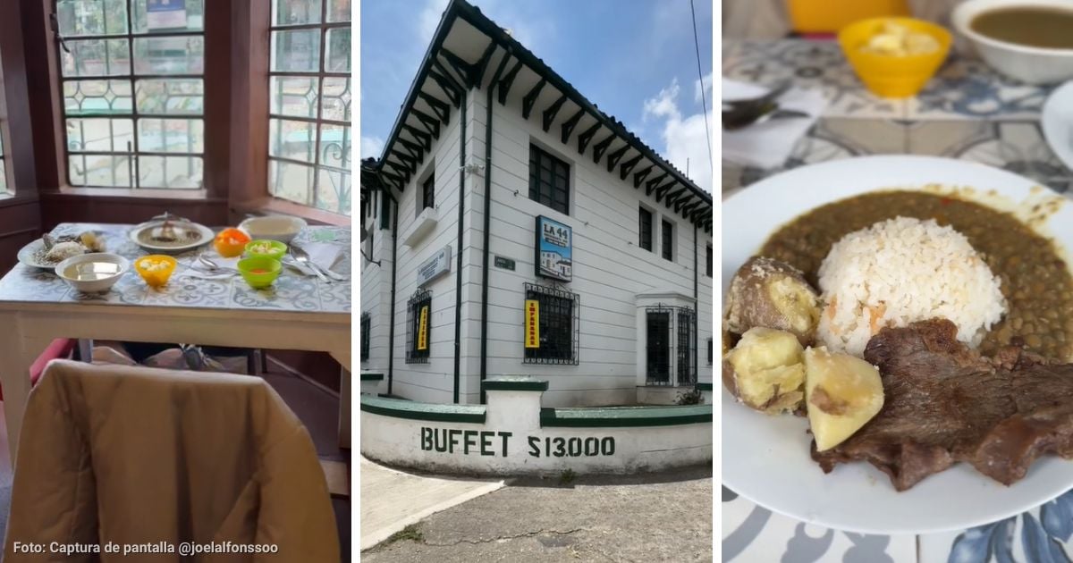 Así es el buffet barato en el que puede comer lo que quiera por  mil