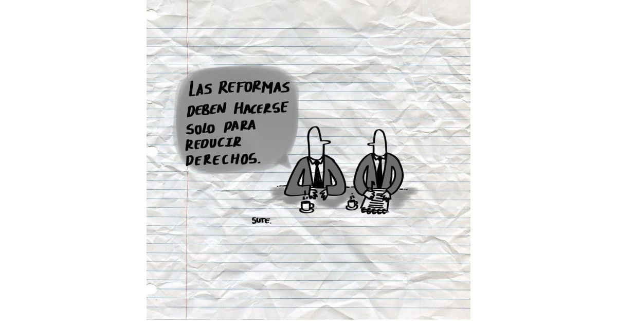 Caricatura: Reformas, oposición y ataques Caricatura: Reformas, oposición y ataques