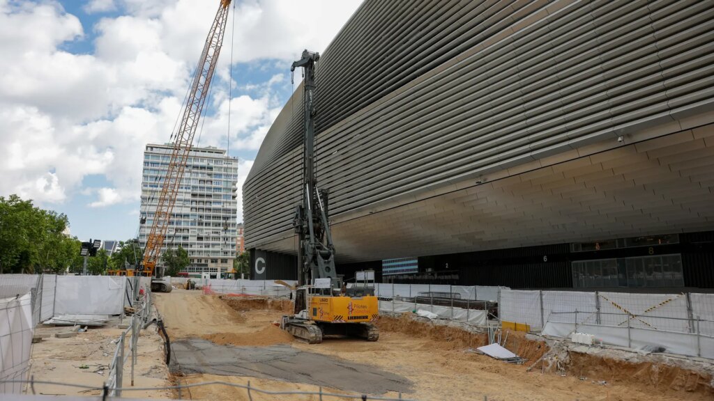 La justicia ordena paralizar temporalmente las obras del aparcamiento del Bernabéu