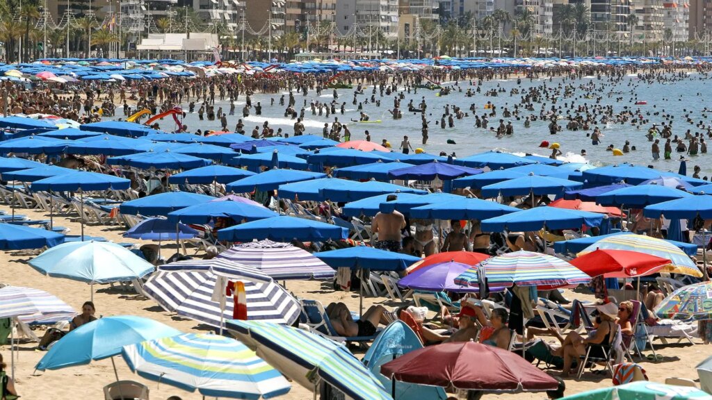 La queja de una turista británica en TikTok por su experiencia en Benidorm: «Precioso»