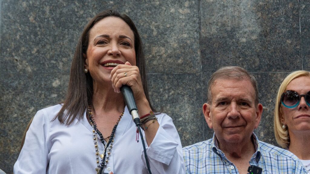 María Corina Machado está convencida de que Edmundo González «será juramentado como presidente constitucional de Venezuela»