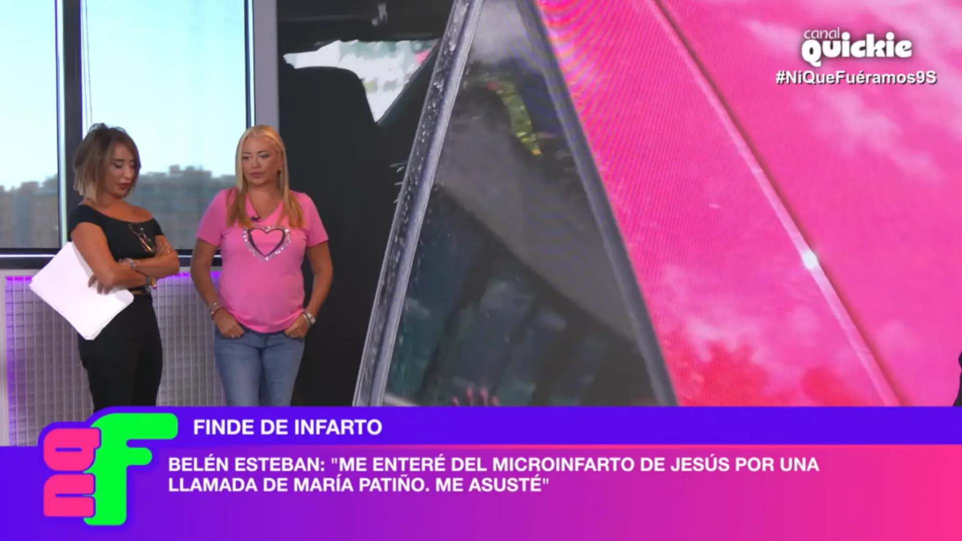 Belén Esteban se sincera sobre el microinfarto de Jesulín de Ubrique: «Me asusté»