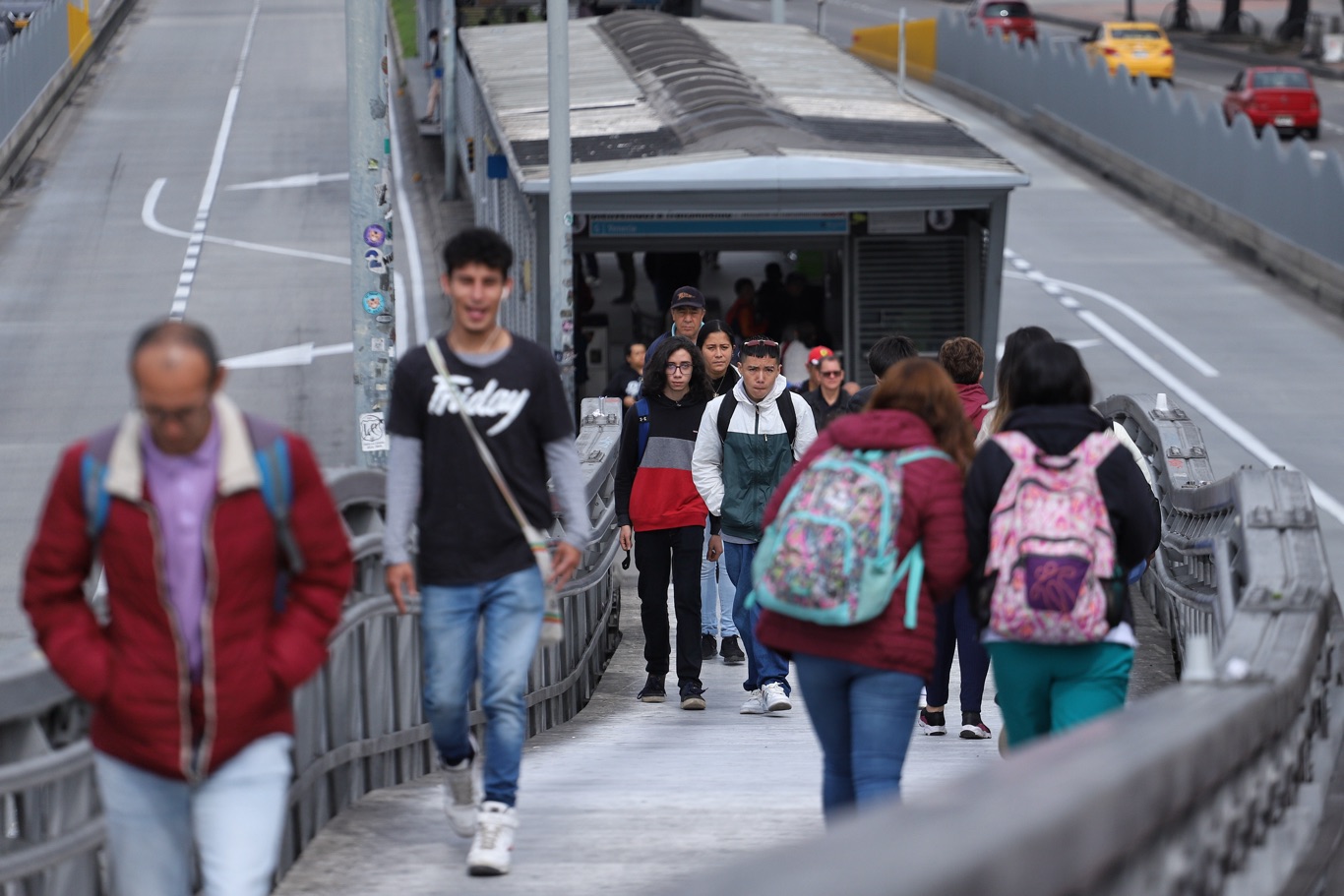 Vigilante mato a hombre que intentó colarse en estación de Transmilenio