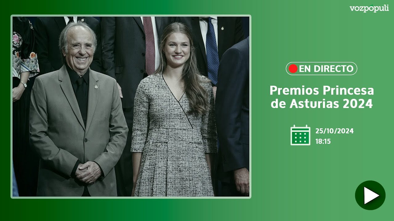 Premios Princesa de Asturias | Leonor apela a la esperanza: «Siempre hay una grieta por donde entra la luz»