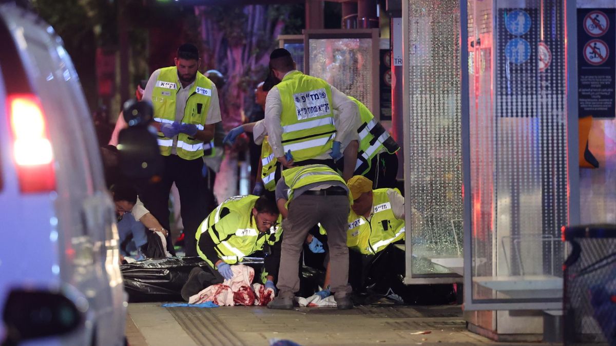 Abatido a tiros el atacante que ha asesinado a una policía y herido a diez civiles en un ataque terrorista en Israel