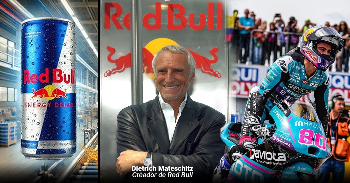 Así inició Red Bull, la líder de las bebidas energéticas que más patrocina deportes extremos