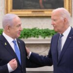 Biden y Netanyahu conversan durante 50 minutos en una llamada a la que se unió Kamala Harris