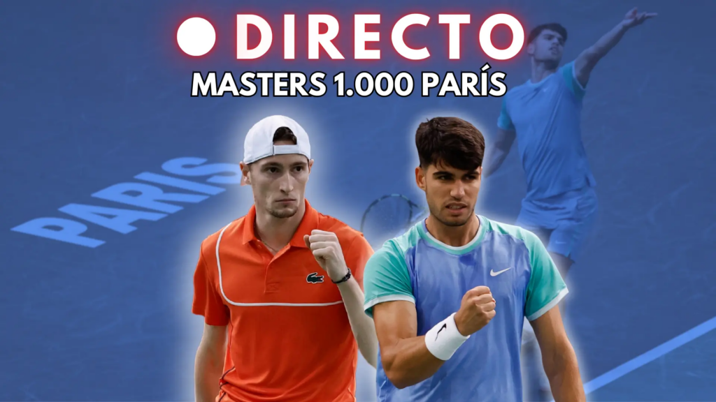 Carlos Alcaraz – Ugo Humbert del Masters 1.000 de París, en directo: resultado y última hora de los octavos de final