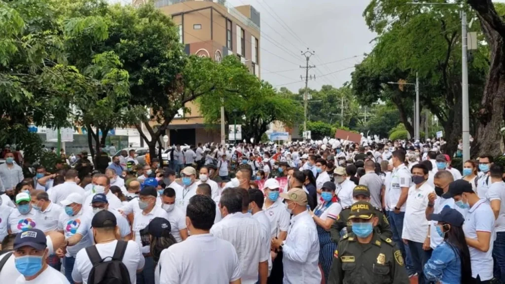 Cúcuta se viste de blanco: Marchas por la Paz y el Compromiso Colectivo por la Seguridad de Cúcuta