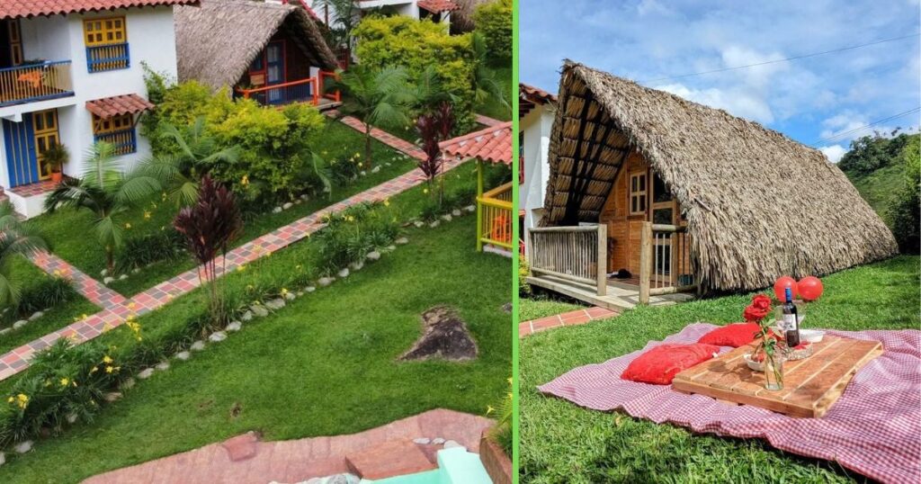 El hotel con acogedoras cabañas y a pocos kilómetros de Medellín, que por pareja le vale 0.000 El hotel con acogedoras cabañas y a pocos kilómetros de Medellín, que por pareja le vale 0.000