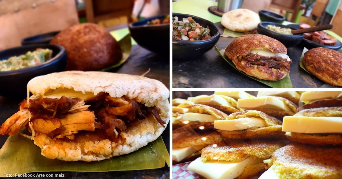 El lugar en Bogotá para comer arepas de choclo rellenas de carne, chicharrón y más desde .900