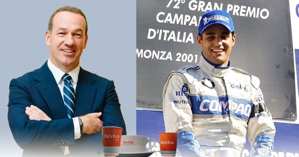 Reviva Coffee marca de café hecha con granos colombianos patrocinará a Williams, donde Montoya se hizo gigante Reviva Coffee marca de café hecha con granos colombianos patrocinará a Williams, donde Montoya se hizo gigante