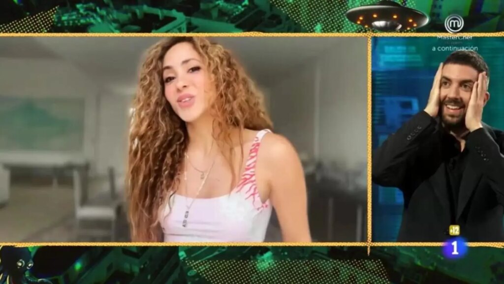 Shakira aparece por sorpresa en ‘La Revuelta’ y le hace una promesa a Broncano: «Nos vemos pronto»