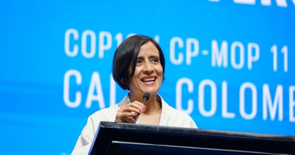 Susana Muhamad enseñó como funcionan las reuniones a puerta cerrada de los poderosos en la COP16