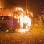 ELN quemó bus de Rápido Ochoa en vía Medellín – Quibdó