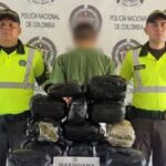 Detienen a pasajero con 15 kilos de marihuana en bus de Melgar a Bogotá