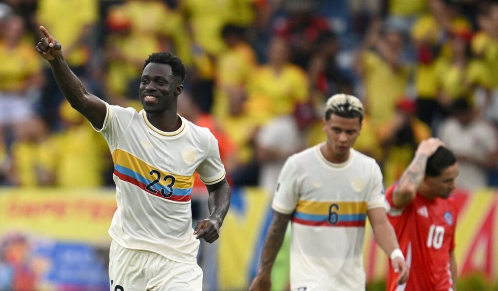 [VIDEO] Colombia abre el marcador y toma ventaja ante Chile