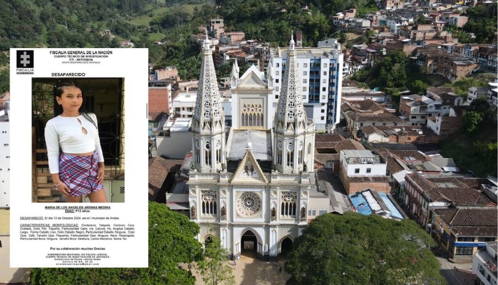 Intensifican búsqueda de niña de 12 años desaparecida en Andes, Antioquia Intensifican búsqueda de niña de 12 años desaparecida en Andes, Antioquia
