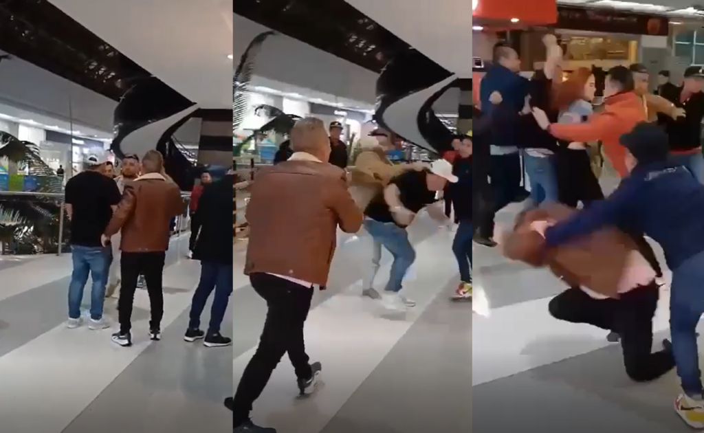 Ciro Quinonez y Giovanny Ayala terminaron a puños en un centro comercial Ciro Quinonez y Giovanny Ayala terminaron a puños en un centro comercial