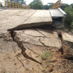 Colapsó puente que costó .600 millones y solo duró 11 meses en Córdoba