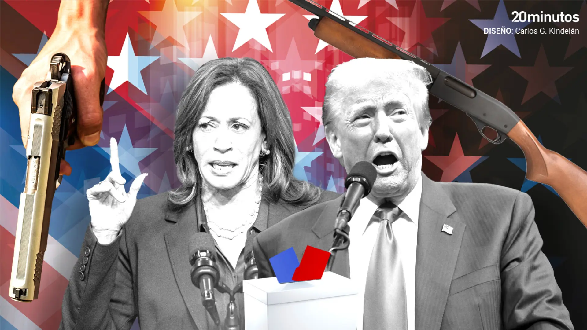 qué proponen los dos candidatos a la Casa Blanca respecto a la venta y tenencia de armas