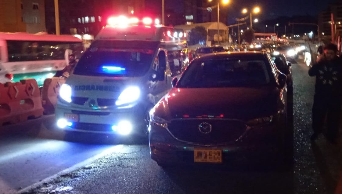 Congestión en las vías: se presentó accidente múltiple en Barrios Unidos Congestión en las vías: se presentó accidente múltiple en Barrios Unidos