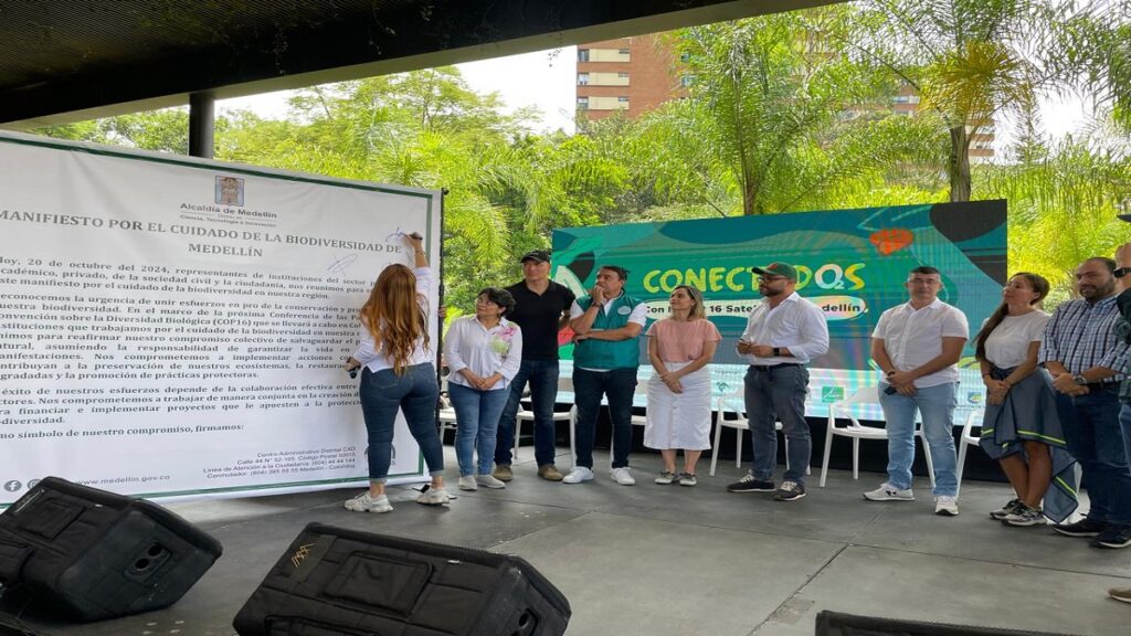En Medellín firman Manifiesto por el ‘Cuidado de la Biodiversidad’ En Medellín firman Manifiesto por el ‘Cuidado de la Biodiversidad’