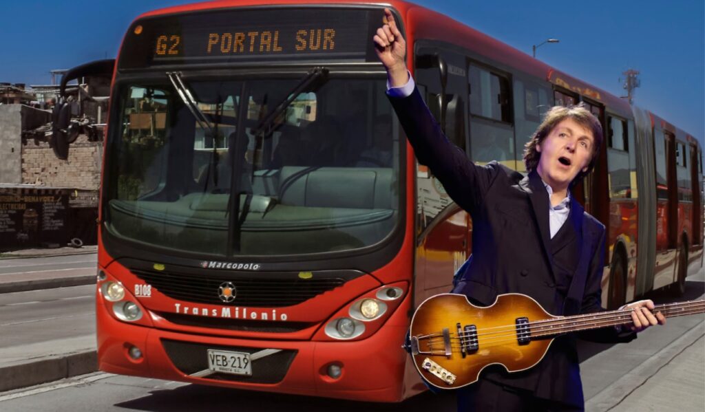 Rutas de transporte para llegar al concierto de Paul McCartney en Bogotá Rutas de transporte para llegar al concierto de Paul McCartney en Bogotá