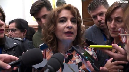 Montero amenaza a Ayuso con la difusión de «más informaciones que nos escandalizarán» Montero amenaza a Ayuso con la difusión de «más informaciones que nos escandalizarán»