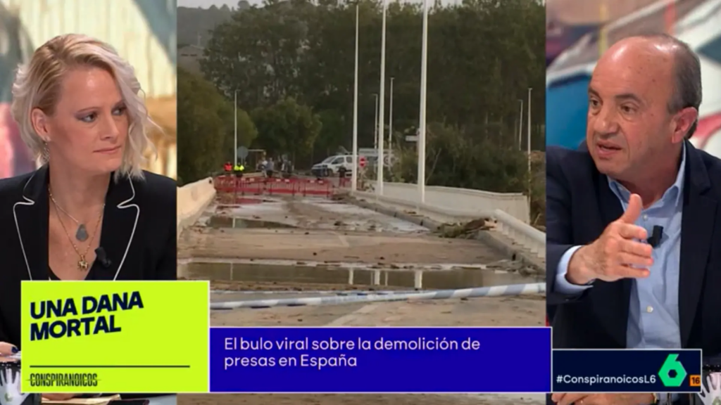 'Conspiranoicos' desmiente el bulo del desbordamiento de presas en Valencia: "Ni ha ocurrido, ni hay riesgo de tsunami"
