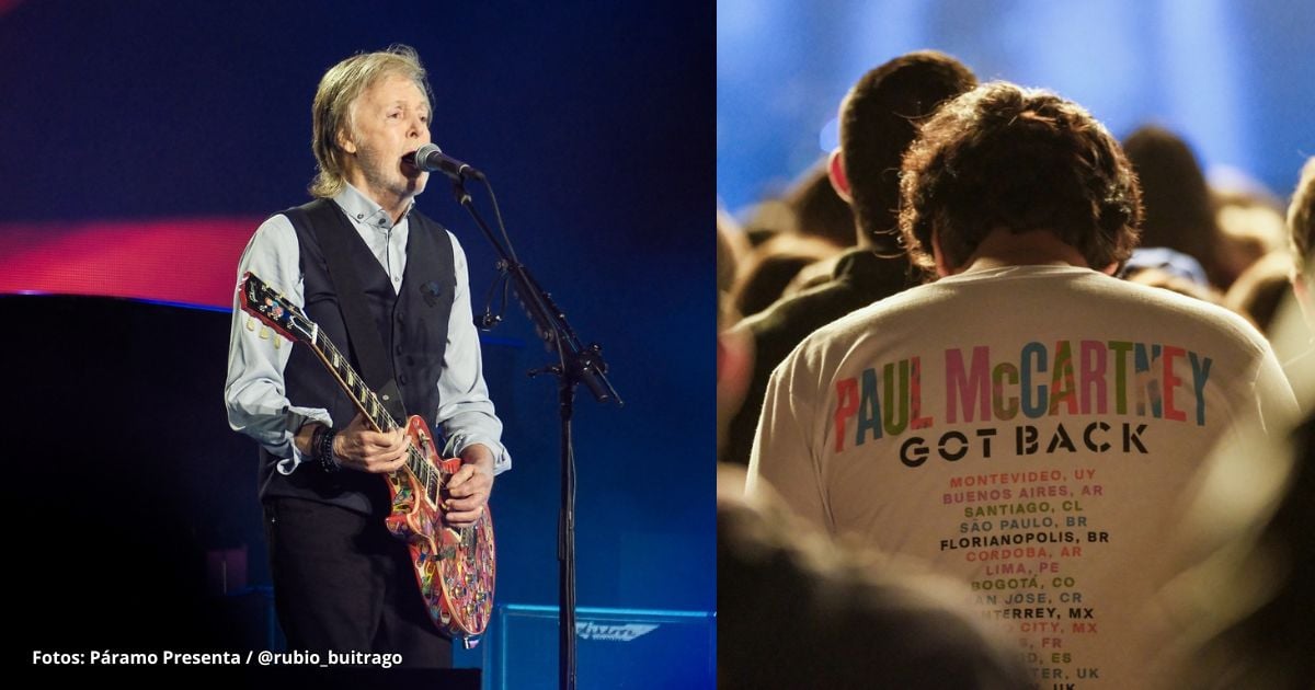 Así fue el concierto de Sir Paul McCartney, el millonario del rock que sólo volvió por amor a Colombia Así fue el concierto de Sir Paul McCartney, el millonario del rock que sólo volvió por amor a Colombia