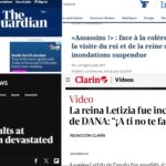 «Barro e insultos contra los reyes de España»