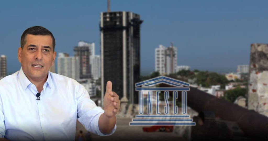 El alcalde Dumek Turbay y la Unesco celebran la demolición del edificio Aquarela este 2 de noviembre El alcalde Dumek Turbay y la Unesco celebran la demolición del edificio Aquarela este 2 de noviembre