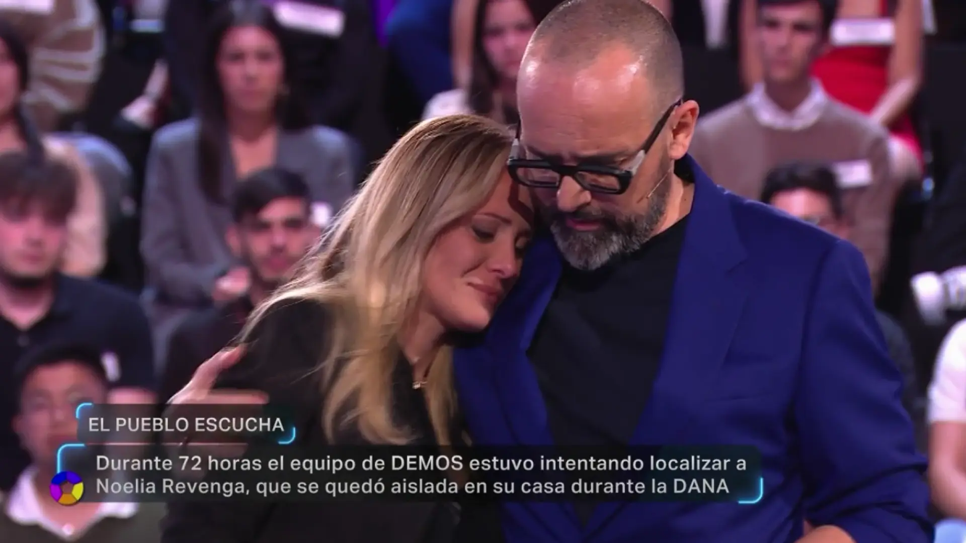 Noelia, la participante de 'Demos' aislada en la DANA, vuelve al programa: "Tuve mucho miedo por mis hijos" Noelia, la participante de 'Demos' aislada en la DANA, vuelve al programa: "Tuve mucho miedo por mis hijos"