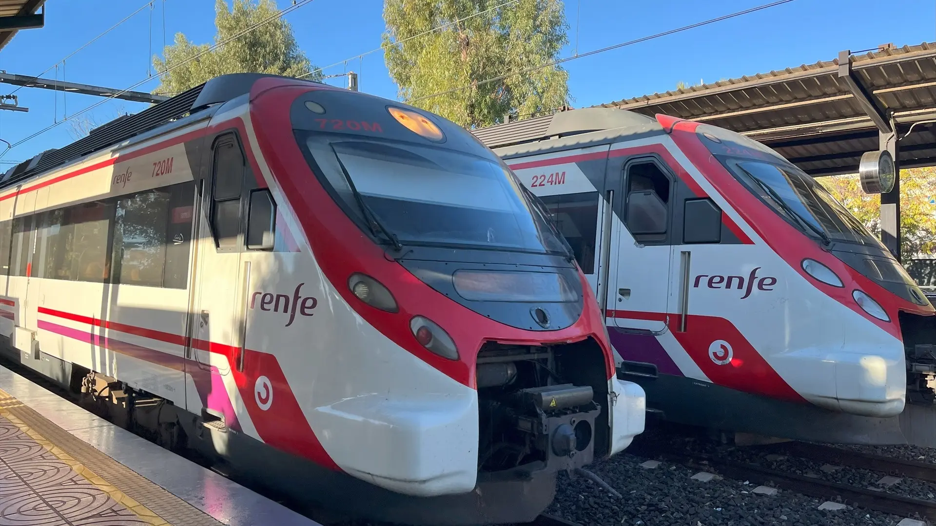 Renfe restablece este viernes todos los servicios de Cercanías en Málaga tras cesar la alerta por el temporal