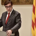 Salvador Illa reacciona a la manifestación contra los precios del alquiler en Cataluña: «Escucharemos a todo el mundo»