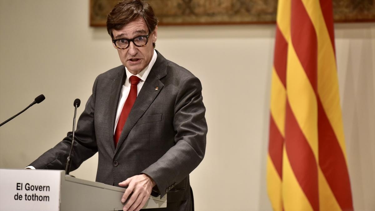 Salvador Illa reacciona a la manifestación contra los precios del alquiler en Cataluña: «Escucharemos a todo el mundo»