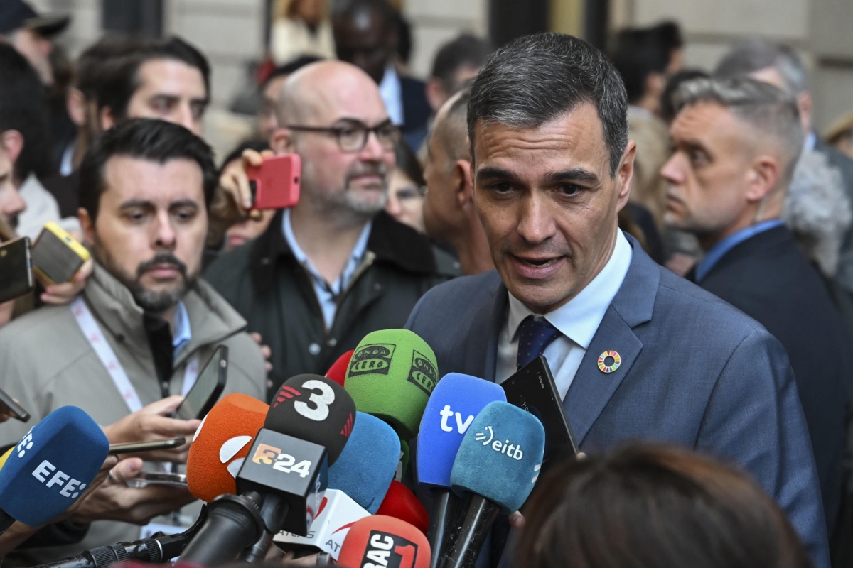 Sánchez tacha de «presunto delincuente» a Aldama: «Todo lo que ha dicho es categóricamente falso y tendrá que probarlo»