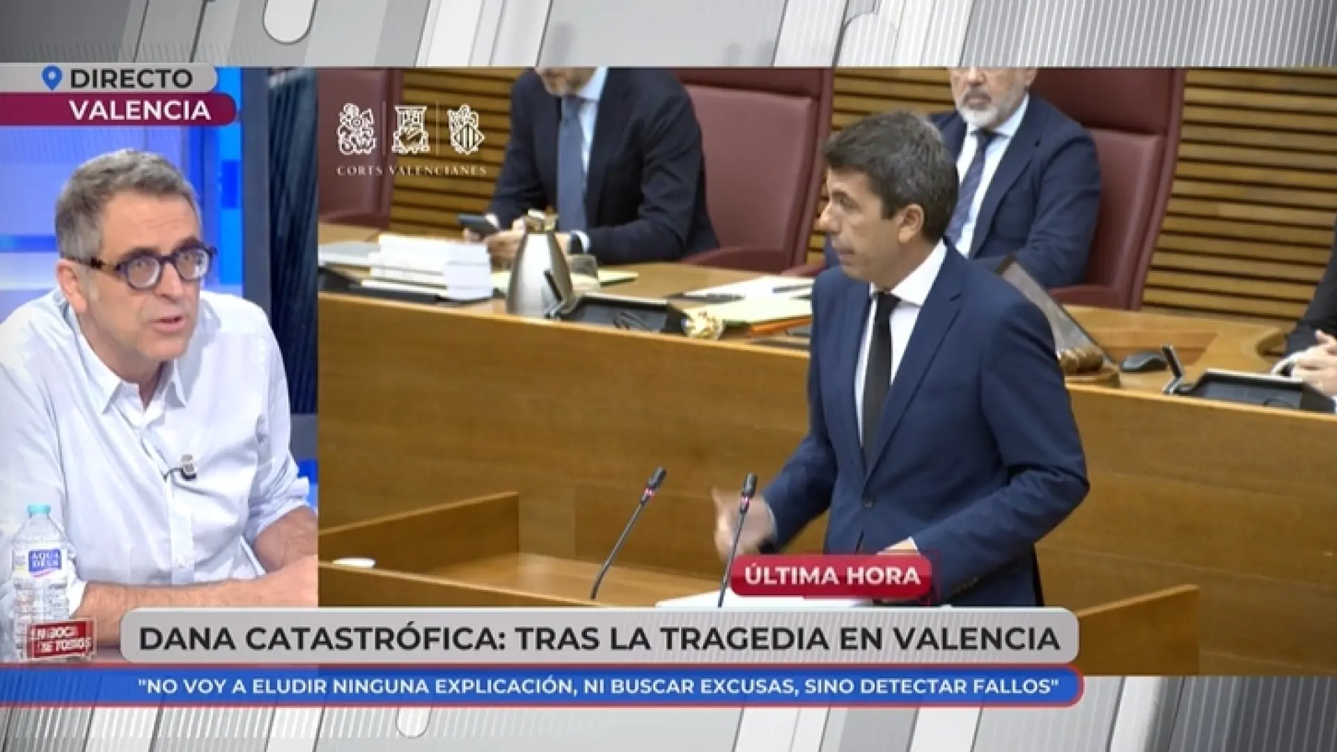 «Tendría que haber comenzado pidiendo perdón a los valencianos» «Tendría que haber comenzado pidiendo perdón a los valencianos»