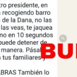 Unas fotos de Pedro Sánchez recogiendo barro en Paiporta no te ‘hackean’ el teléfono en 10 segundos
