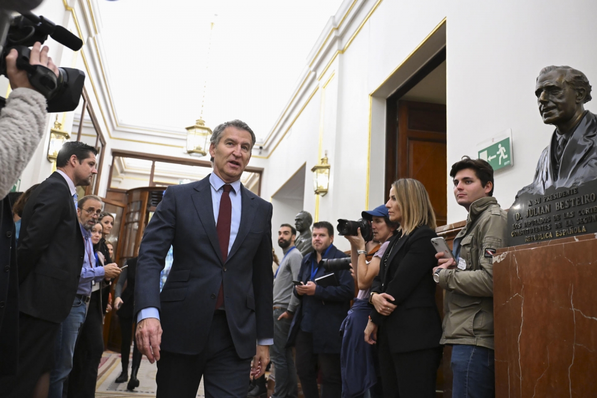 Feijóo no presentará una moción de censura sin los votos amarrados: «Hay cero posibilidades»