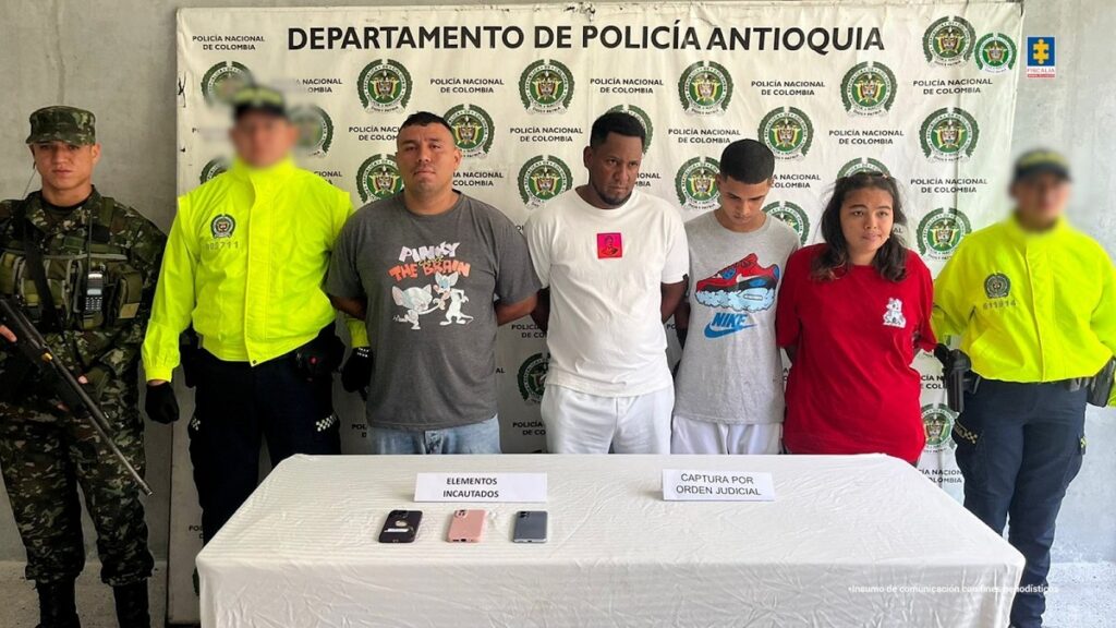 Antioquia: Asegurados presuntos integrantes del Clan del Golfo Antioquia: Asegurados presuntos integrantes del Clan del Golfo