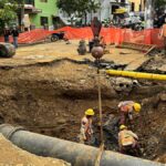 Las interrupciones del servicio de acueducto en Santa Cruz en Medellín Las interrupciones del servicio de acueducto en Santa Cruz en Medellín