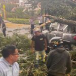 Una persona lesionada tras lluvias que azotaron al Valle de Aburrá
