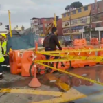 Cierre vial complica tránsito en Puente Aranda, deberá cambiar de rutas