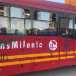[Video] Estaciones de TransMilenio vandalizadas en medio de protestas