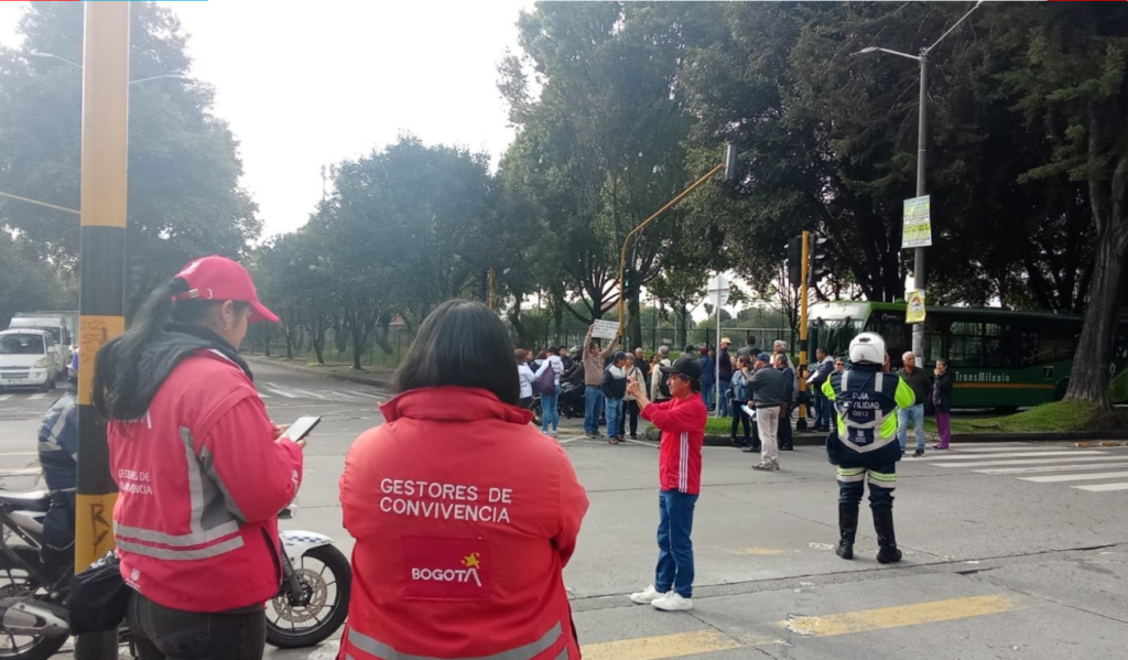 Transmilenio: Nuevos bloqueos este lunes en importante sector de Bogotá Transmilenio: Nuevos bloqueos este lunes en importante sector de Bogotá