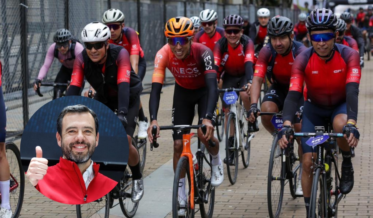 Galán anunció el éxito rotundo del Gran Fondo de Bogotá; ciclistas famosos Galán anunció el éxito rotundo del Gran Fondo de Bogotá; ciclistas famosos