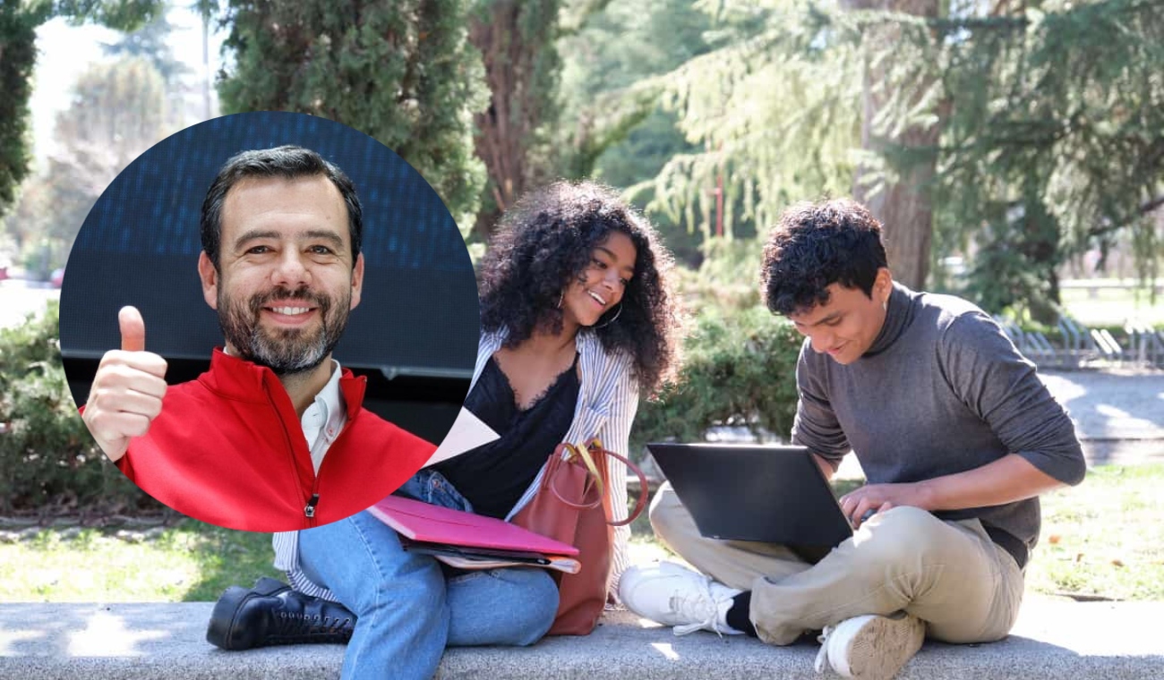 Galán anuncia BECAS del 100 % para ESTUDIAR en el 2025